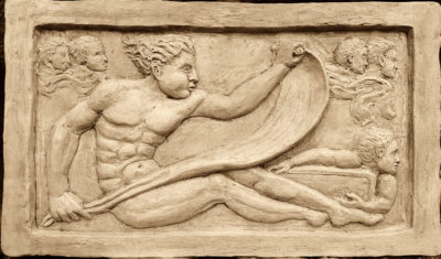 fregio mitologico del vento