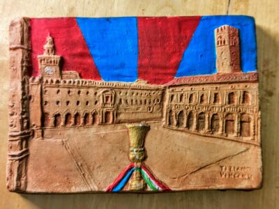 bassorilievo immagine Bologna Coppa Italia