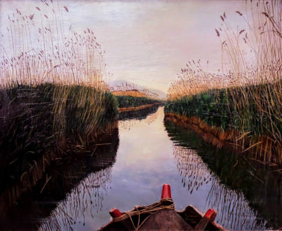 paesaggio palustre foci del po valli di comacchio