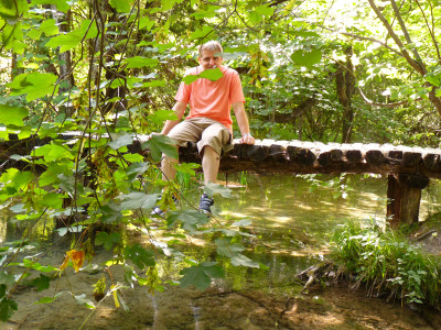 uomo delle foreste di Plitvicka