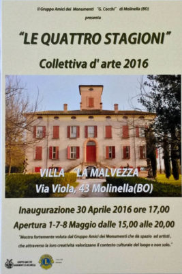 villa malvezza mostra collettiva Molinella